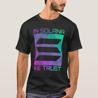 Vintage Solana Crypto Coin Token Cryptocurrency Wa T-Shirt
