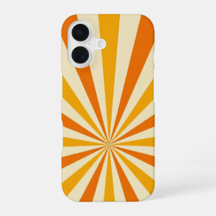Vintage Solar Burst iPhone 16 Case