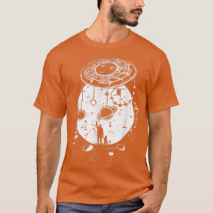 Vintage Solar System Astronomy Science Father and T-Shirt