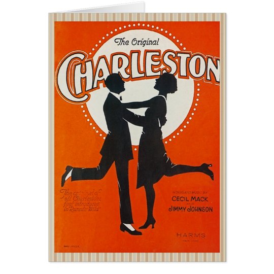 Vintage Song Sheet Cover Art Card