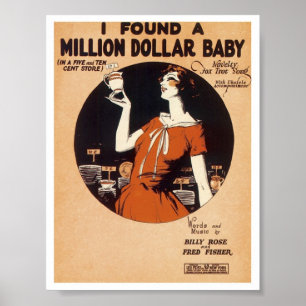 Vintage Songsheet 1900's-1920's Poster