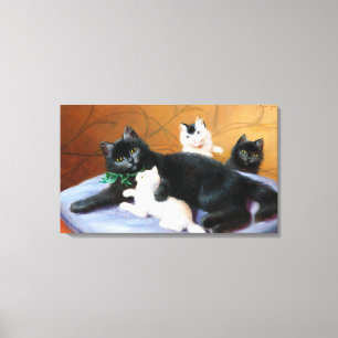 Vintage Sophie Sperlich Fat Family Canvas Print