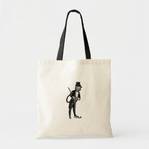 Vintage Sophisticated Opera Cat  Tote Bag