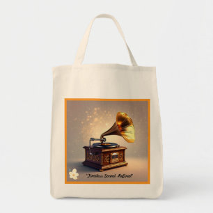 "Vintage Sound Revival" Tote Bag