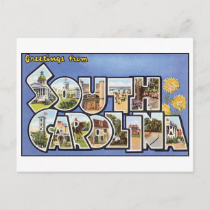 Vintage South Carolina Postcard
