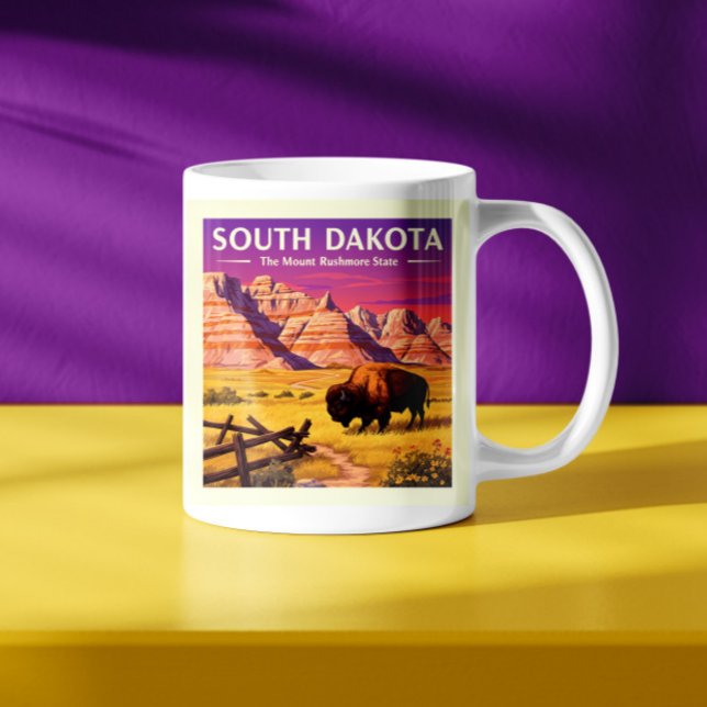 Vintage South Dakota Coffee Mug (Creator Uploaded)