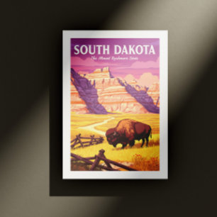 Vintage South Dakota Postcard