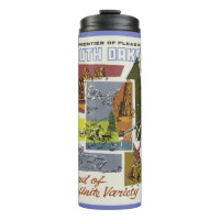 Vintage South Dakota USA custom name tumbler