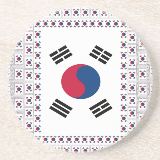 Vintage South Korea Coaster (Front)