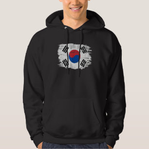 Vintage South Korea Flag For Korean Hoodie