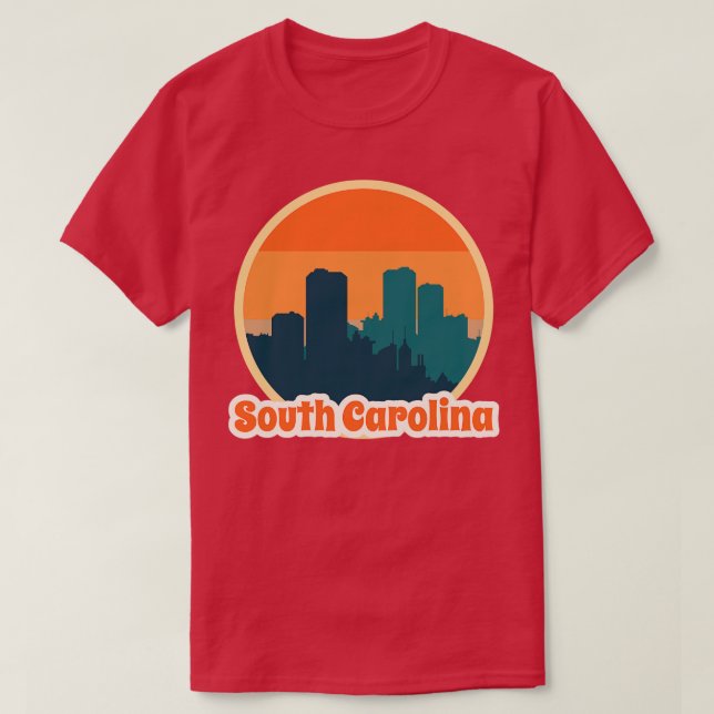 Vintage South olina T-Shirt (Design Front)