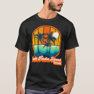 Vintage South Padre Island Texas Summer 90s Beach  T-Shirt