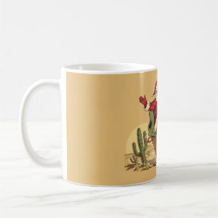 vintage Southwestern Christmas  Coffee Mug