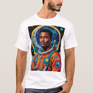 Vintage Space Explorer Astronaut T-Shirt