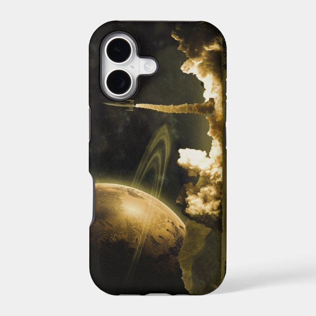 Vintage Space Launch (Back)