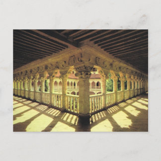 Vintage Spain, Sallamanca, Upper Cloister, Postcard
