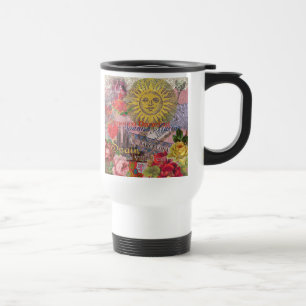 Vintage Spain Sunshine Travel Collage Retro Europe Mug