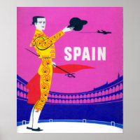 Vintage Spain Torero Bullfighter