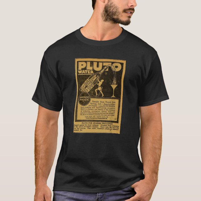 Vintage spanish flu tonic medication advertisement T-Shirt (Front)