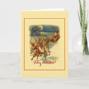 Vintage Spanish / Hispanic Christmas Card