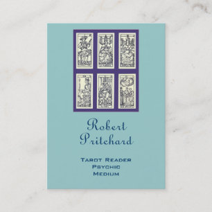 Vintage Spanish Tarot Business Card