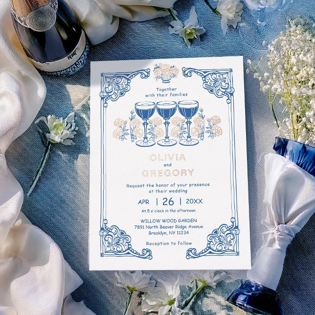 Vintage Sparking champagne wedding (Creator Uploaded)