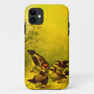 Vintage Sparrows iPhone 5 Case