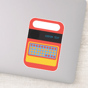 Vintage speaking & spelling electronic custom toy