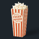 Vintage Special Event Movie Theatre Popcorn Favour Box<br><div class="desc">Edit all of the text and colours. Customise the boxes for your event; fill with candy,  popcorn etc; concessions,  party favours</div>
