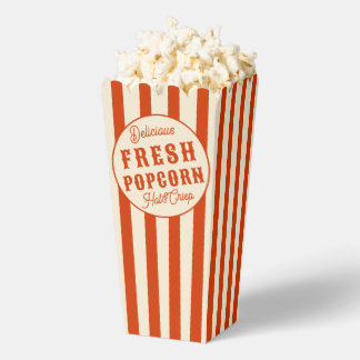 Vintage Special Event Movie Theatre Popcorn Favour Box