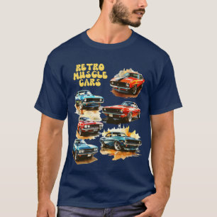Vintage Speed American Classic Muscle Cars funny f T-Shirt