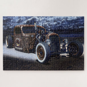 Vintage Speedster Truck Jigsaw Puzzle