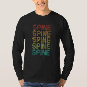 Vintage Spine Artwork Chiropractor T-Shirt