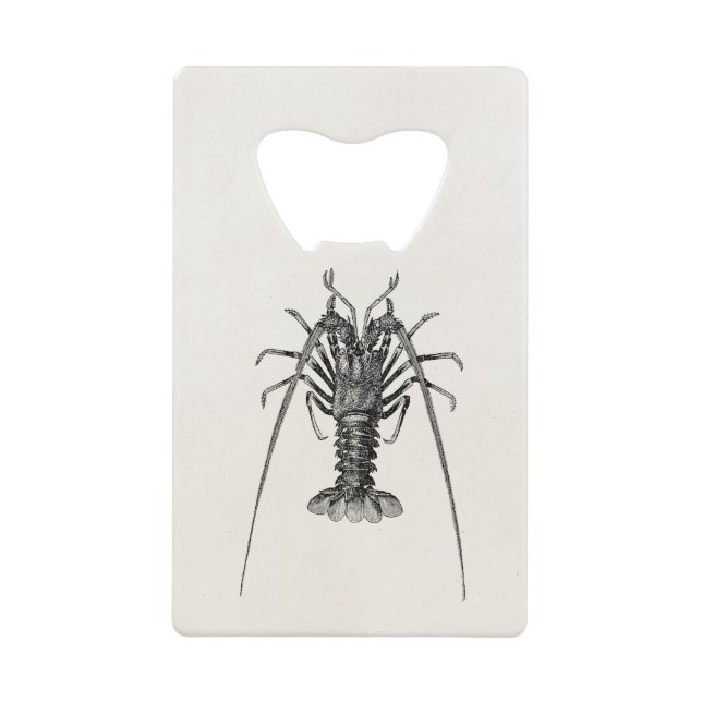 Vintage Spiny Lobster Personalised Template (Front)