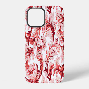 Vintage spiral baroque leaves, decorative. iPhone 12 case