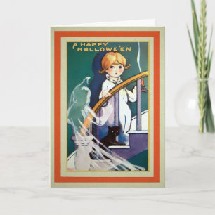 Vintage Spirit Halloween Card