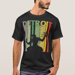 Vintage Spirit Of Detroit Retro Detroit T-Shirt