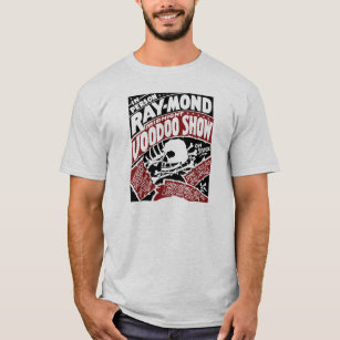 Vintage Spook Show - Raymond Voodoo Show T-Shirt