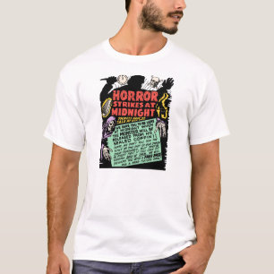 Vintage Spookshow - Horror Strikes At Midnight T-Shirt