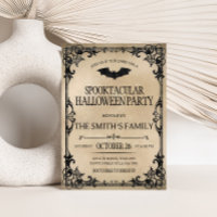 Vintage Spooktacular Adult Halloween Party