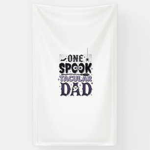 Vintage Spooktacular Dad Halloween Shirt Design_1 Banner