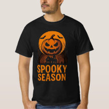 Vintage SPOOKY SEASON Jack-O'-Lantern Halloween