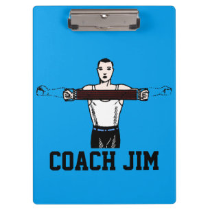 VINTAGE SPORT Coach Personalised Clipboard