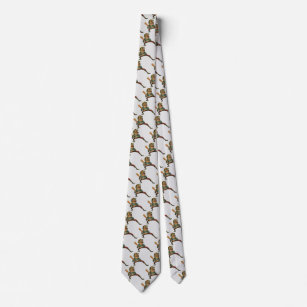 Vintage Sports, Angry Baseball Player Batter Tie