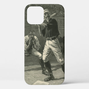 Vintage Sports, Baseball Players by Thulstrup iPhone 12 Case