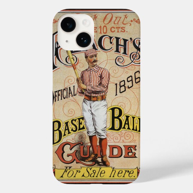 Vintage Sports Baseball, Reach's Guide Cover Art (Back)