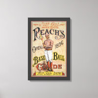 Vintage Sports Baseball, Reach's Guide Cover Art