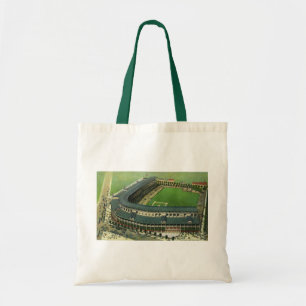 Vintage Sports Baseball Stadium, Aerial View Tote Bag