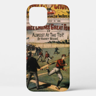 Vintage Sports Baseball Three Chums Magazine Cover