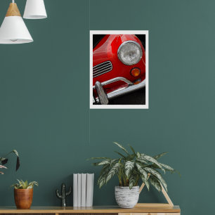Vintage Sports Car Poster